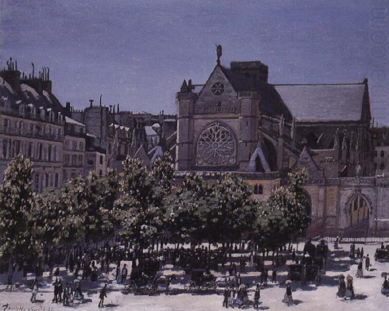 Saint-Germain l-Auxerrois, Claude Monet